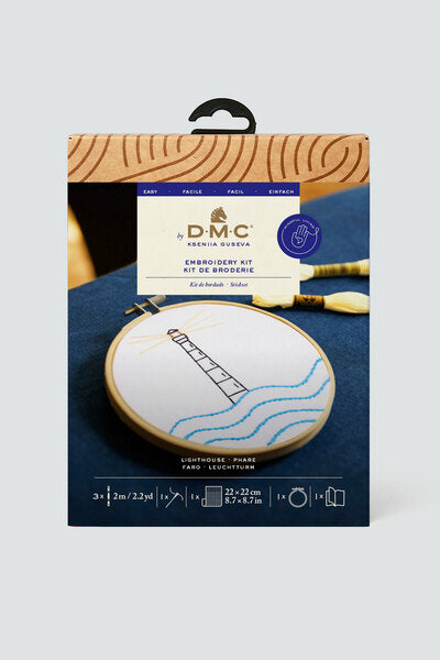 DMC Embroidery Kit Lighthouse by Kseniia Guseva The Designer Collection - TB216