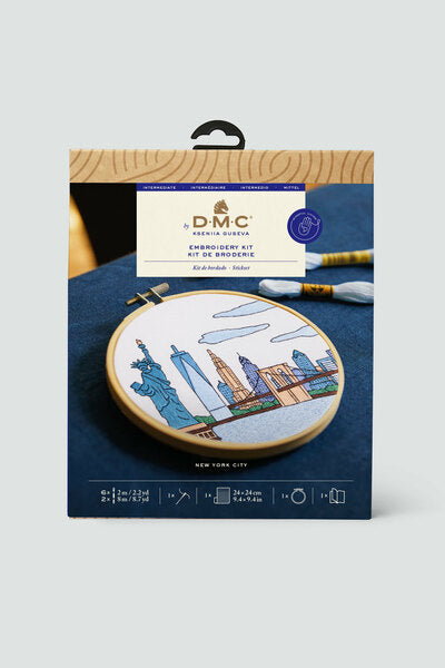 DMC Embroidery Kit New York City by Kseniia Guseva The Designer Collection - TB231