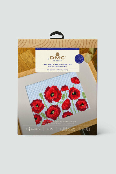 DMC Tapestry Kit Poppy Field by Jo Aston The Designer Collection - C139K