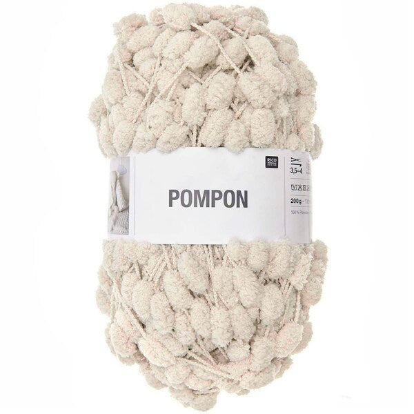 Rico Creative PomPon Yarn 200g - Beige 050