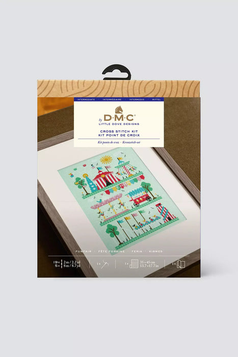 DMC Cross Stitch Kit Fungair By Little Dove Designs BK2001