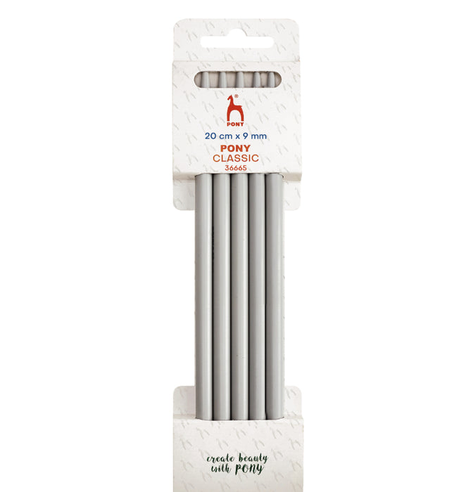 Pony Classic Double Pointed Needles Set of 5 20cm - All Sizes