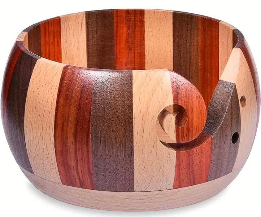 Wooden Yarn Bowl