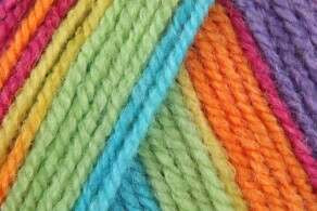 Stylecraft Wondersoft Merry Go Round DK Baby Yarn 100g - Rainbow 3142