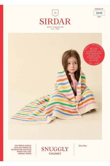 Knitting Pattern Little Scandi Pop in Sirdar Snuggly Chunky 2640