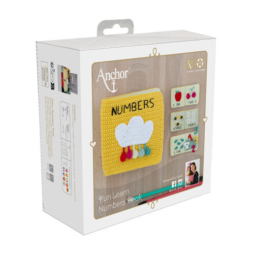 Anchor Crochet Kit Fun Learn Numbers Book - A28B005-09061
