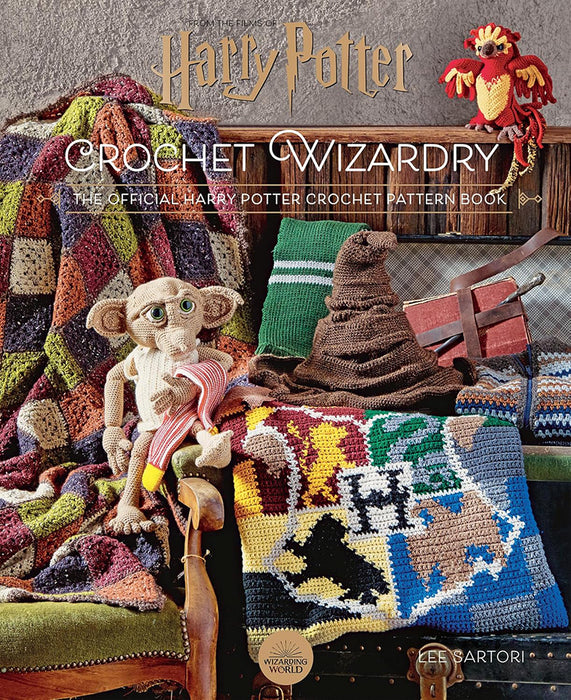 Harry Potter Crochet Wizardry The Official Harry Potter Crochet Pattern Book by Lee Sartori (Paperback Book) - SP