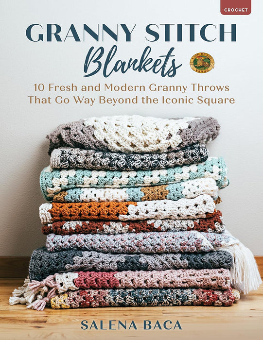 Granny Stitch Blankets by Selena Baca (Paprback Book) - SP