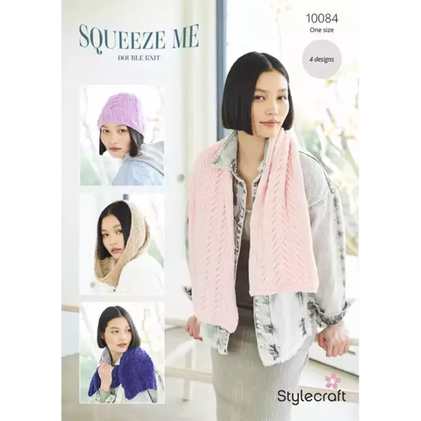 Knitting Patterns Accessories Stylecraft Squeeze Me DK - 10084