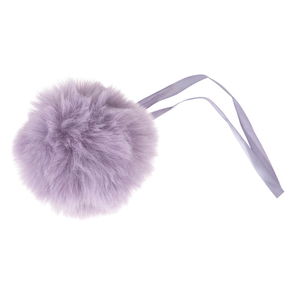 Trimits Faux Fur Pom Pom 11cm Lilac - TTOM12/LLC