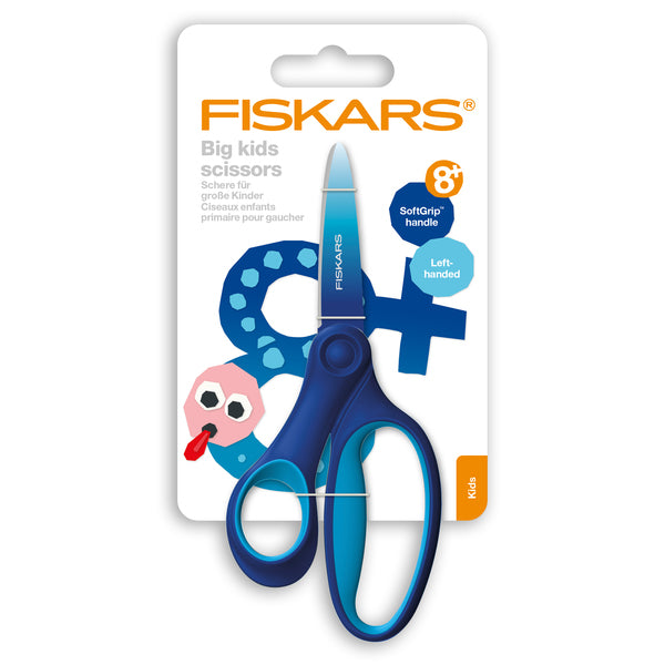 Fiskars Scissors Big Kids Left Handed 15cm - F1067854