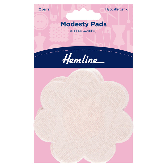 Hemline Modesty Pads Flower-Shaped 2 Pairs H777