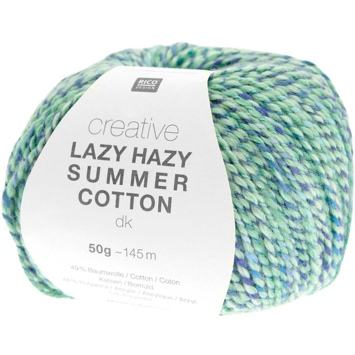 Rico Design Creative Lazy Hazy Summer Cotton DK Yarn 50g - All Shades
