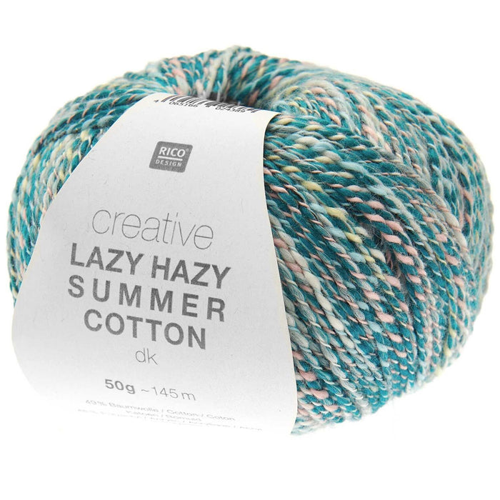 Rico Design Creative Lazy Hazy Summer Cotton DK Yarn 50g - All Shades