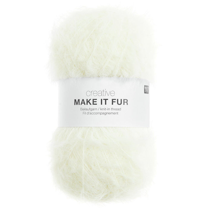 Rico Design Creative Make It Fur Accent Yarn 50g 350m - All Shades