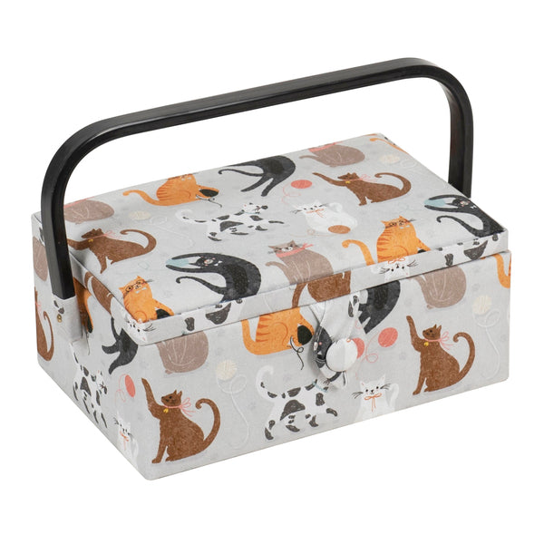 Hobby Gift Sewing Box (S) Cats - MRSRF/665