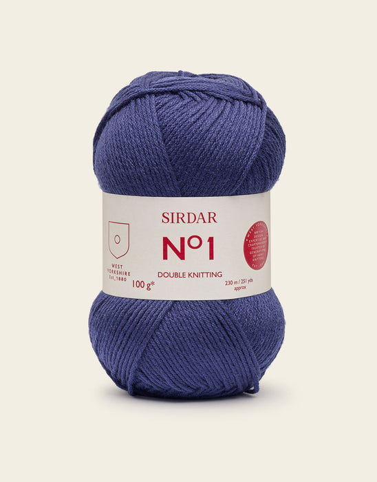 Sirdar No 1 DK Yarn 100g Deep Navy 0217 (Discontinued)