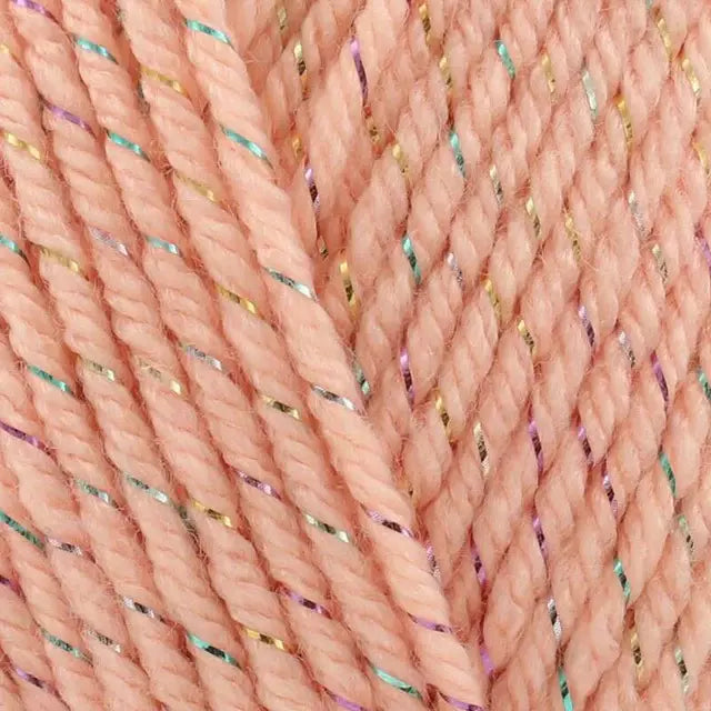 Stylecraft Baby Sparkle DK Baby Yarn 100g Apricot Sparkle 6104