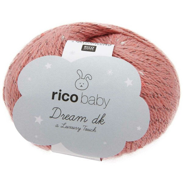 Rico Baby Dream Tweed DK Baby Yarn 50g - Azalea 001