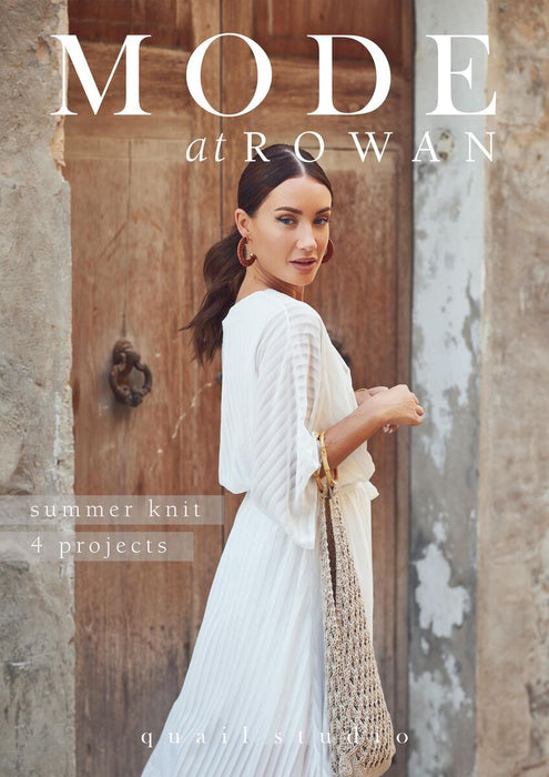 Mode At Rowan Summer Knit 4 Projects By Quail Studio Pattern Book ZB270