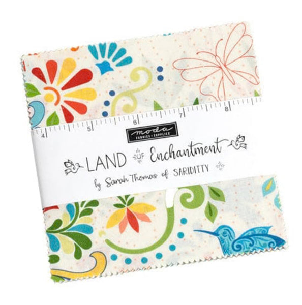 Moda Charm Pack Land of enchantment By Sarah Thomas of Sariditty -