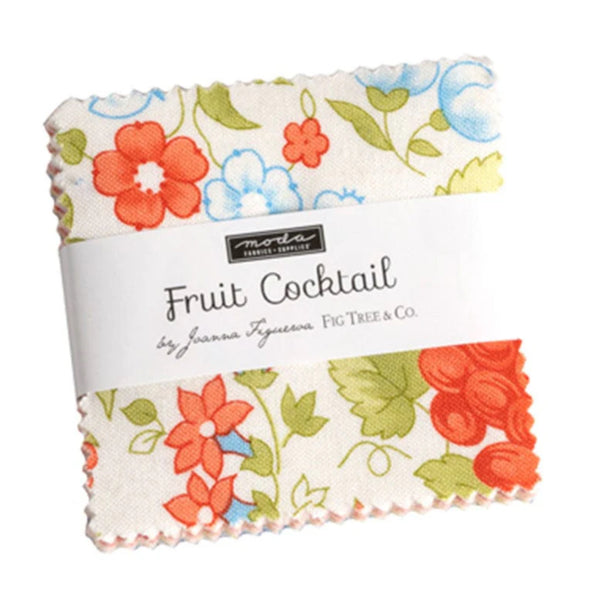 Moda Mini Charm Pack Fruit Cocktail By Fig Tree & Co - 20460MC