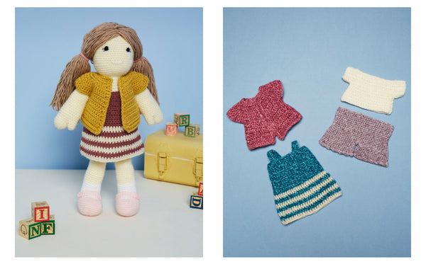 Crochet Pattern - Jessie The Doll - Stylecraft Belissima DK & Special DK - 9667