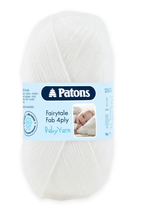 Patons Baby Smiles Fairytale Fab 4 Ply 50g Baby Yarn - All Shades