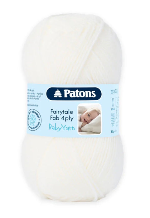Patons Baby Smiles Fairytale Fab 4 Ply 50g Baby Yarn - All Shades