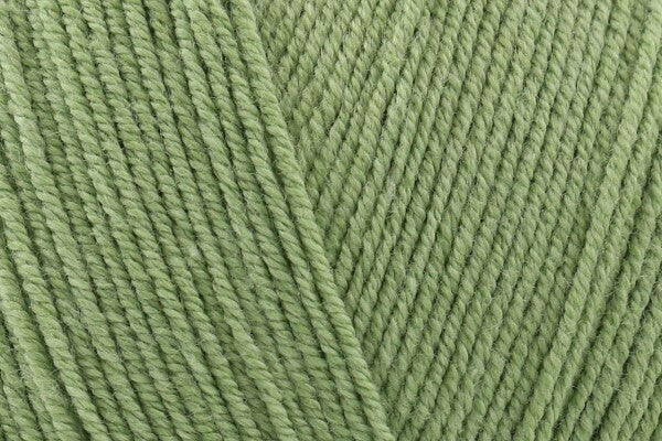 King Cole Cotton Socks 4 Ply Yarn 100g - Olive 4765