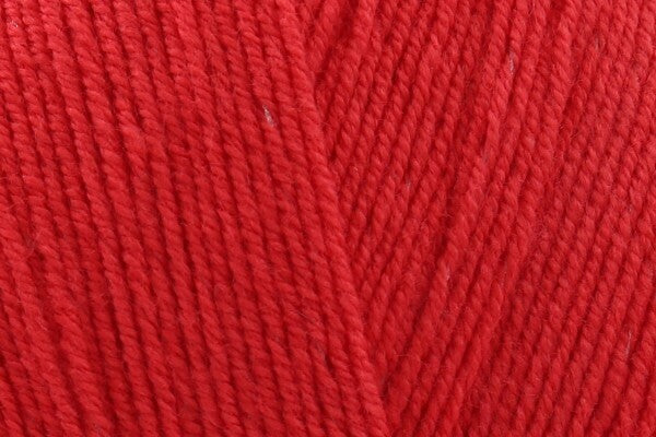 King Cole Cotton Socks 4 Ply Yarn 100g - Crimson 4761