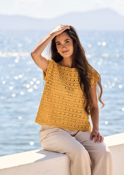 MODE At Rowan Crochet Pattern Copal in Cotton DK MIP105