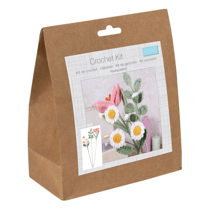 Trimits Crochet Kit Flowers TCRK004