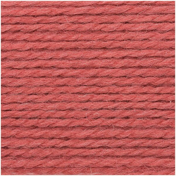 Rico Creative Soft Wool Aran Yarn 100g - Cherry 009