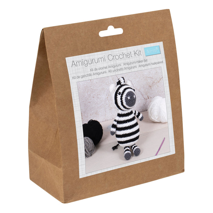 Trimits Amigurumi Crochet Kit Zebra TCRK010