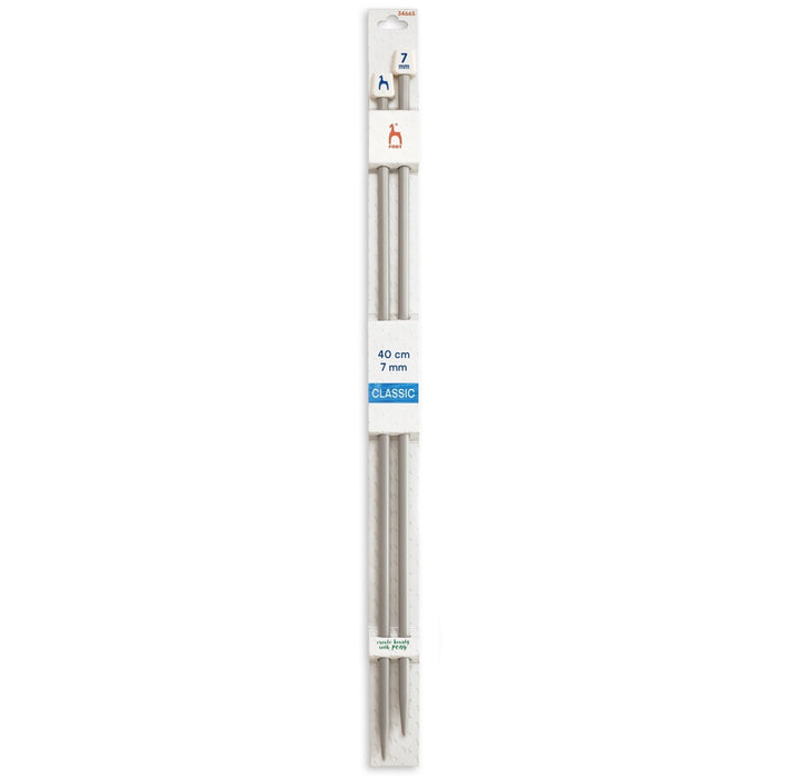 Pony Classic Knitting Needles Single-Ended 40cm - All Sizes