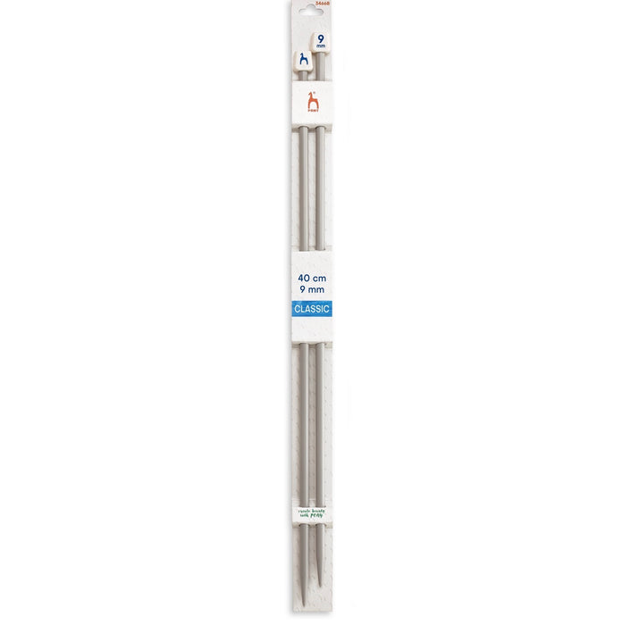 Pony Classic Knitting Needles Single-Ended 40cm - All Sizes