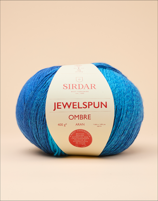 Sirdar Jewelspun Ombre Aran Yarn 400g - All Shades
