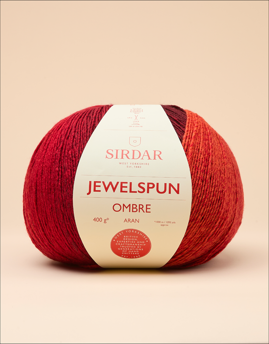 Sirdar Jewelspun Ombre Aran Yarn 400g - All Shades