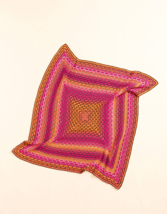 Crochet Pattern Spectrum Crochet Blanket in Sirdar Jewelspun Ombre 10931