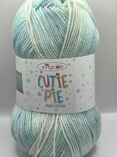 King Cole Cutie Pie DK Baby Yarn 100g - Blueberry Pie 5380