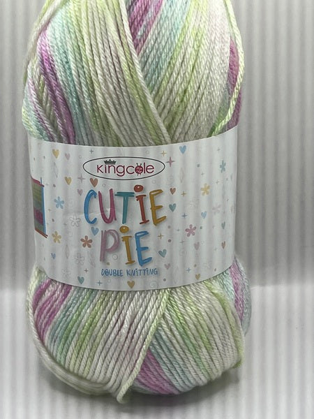 King Cole Cutie Pie DK Baby yarn 100g - Rhubarb Pie 5385