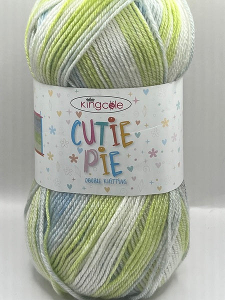 King Cole Cutie Pie DK Baby Yarn 100g - Key Lime Pie 5382