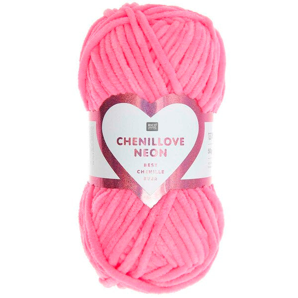 Rico Chenillove Neon Chunky Yarn 50g - 383383