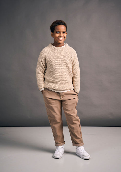 MODE At Rowan Mini Leaf Knitting Pattern in Alpaca Wool MIP118