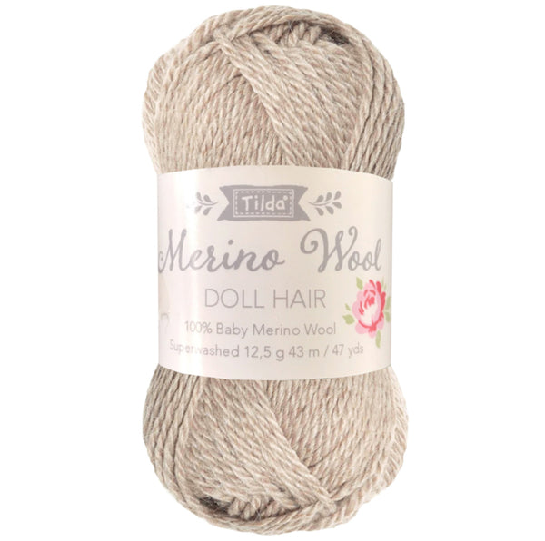 Tilda Merino Wool Doll Hair 12.5g