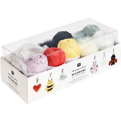 Rico Design The Lovely World of Ricorumi Chingu Key Charms 3 Designs to choose