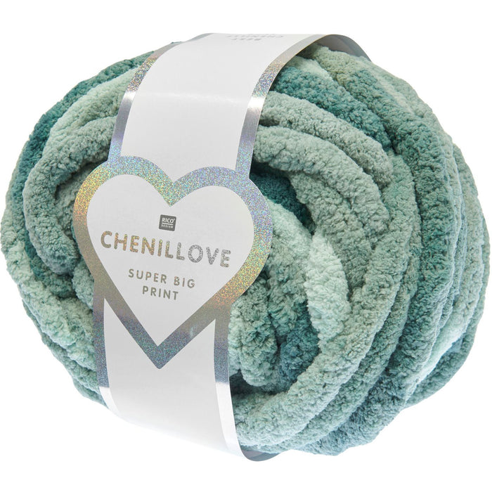 Rico Design Chenillove Super Big Yarn 300g - Prints & Solids