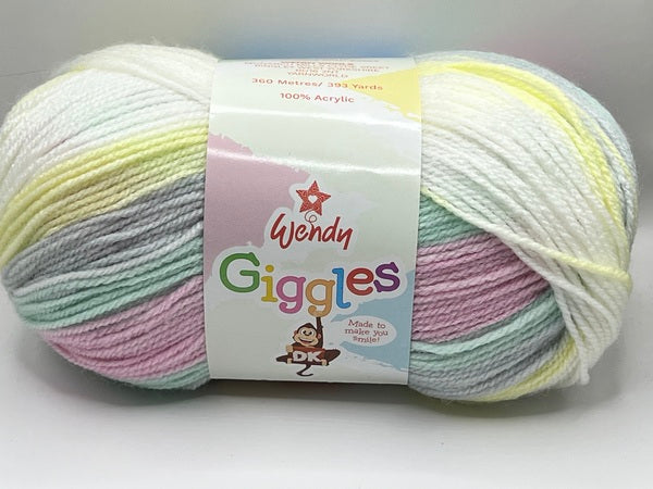 Wendy Giggles DK Baby Yarn 100g - WG07