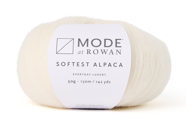 MODE at Rowan Softest Alpaca Aran Yarn 50g - All Shades